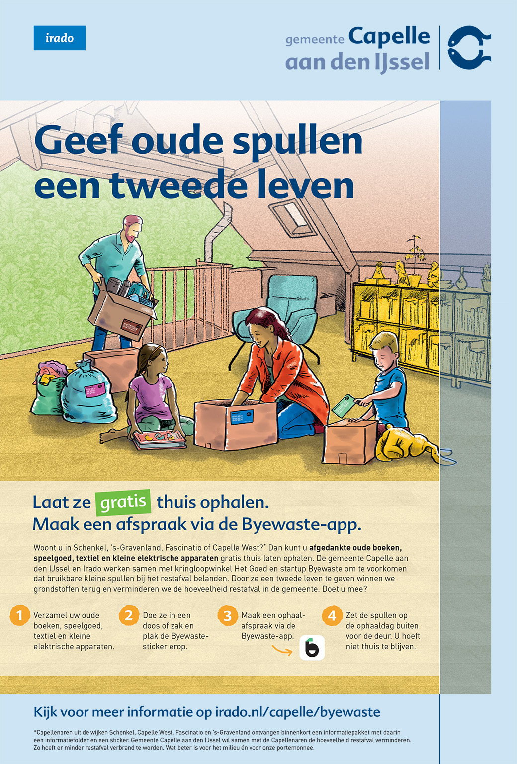 advertentie Byewaste - Irado