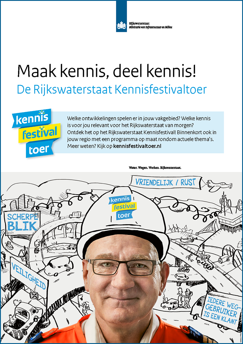 Verkeersmanagementposter - Rijkswaterstaat