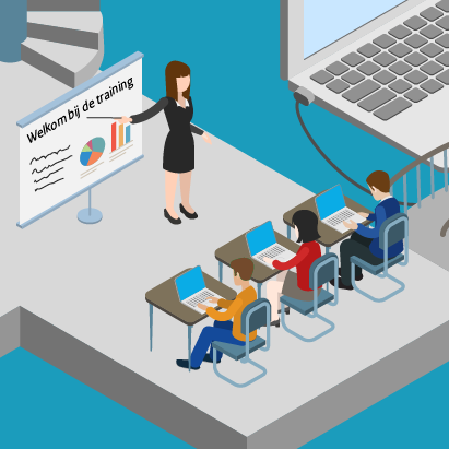 Detail uit de infographic 'de werkwijze van functioneel beheer'.